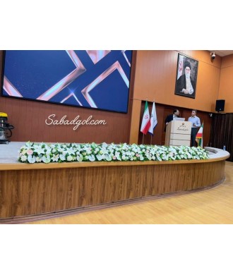 اجاره گل مصنوعی برای سالن همایش
